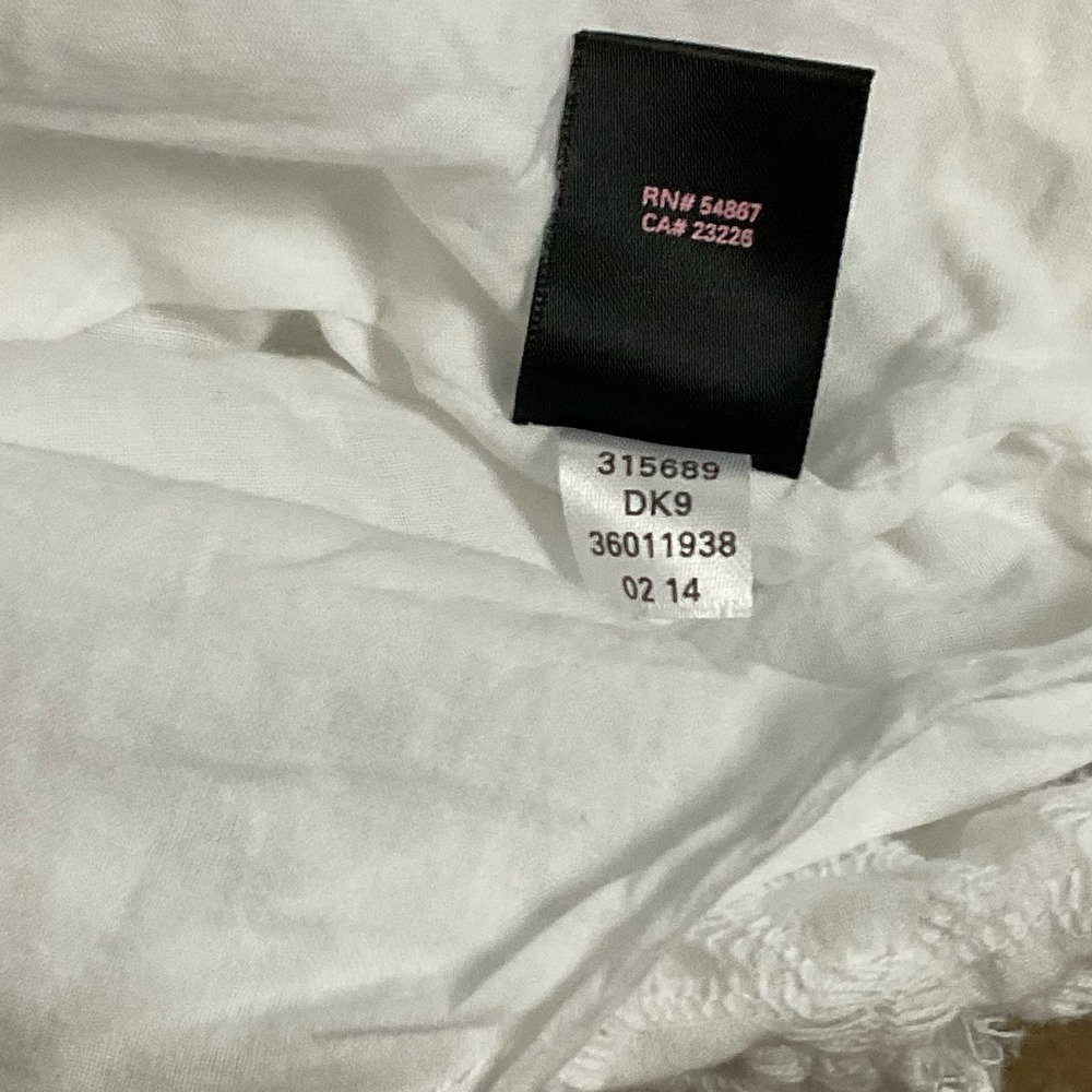 Victoria's Secret White Eyelet Lace Fit Flare Cut Out Fitted Sleeveless Dress 6 - Picture 6 of 13